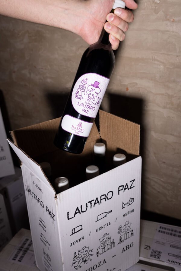 Caja x6 Señor Lautaro Paz "Malbec"